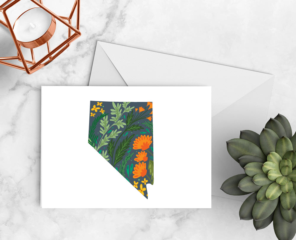 Nevada Sagebrush Notecards – Stylish Scribe Stationery