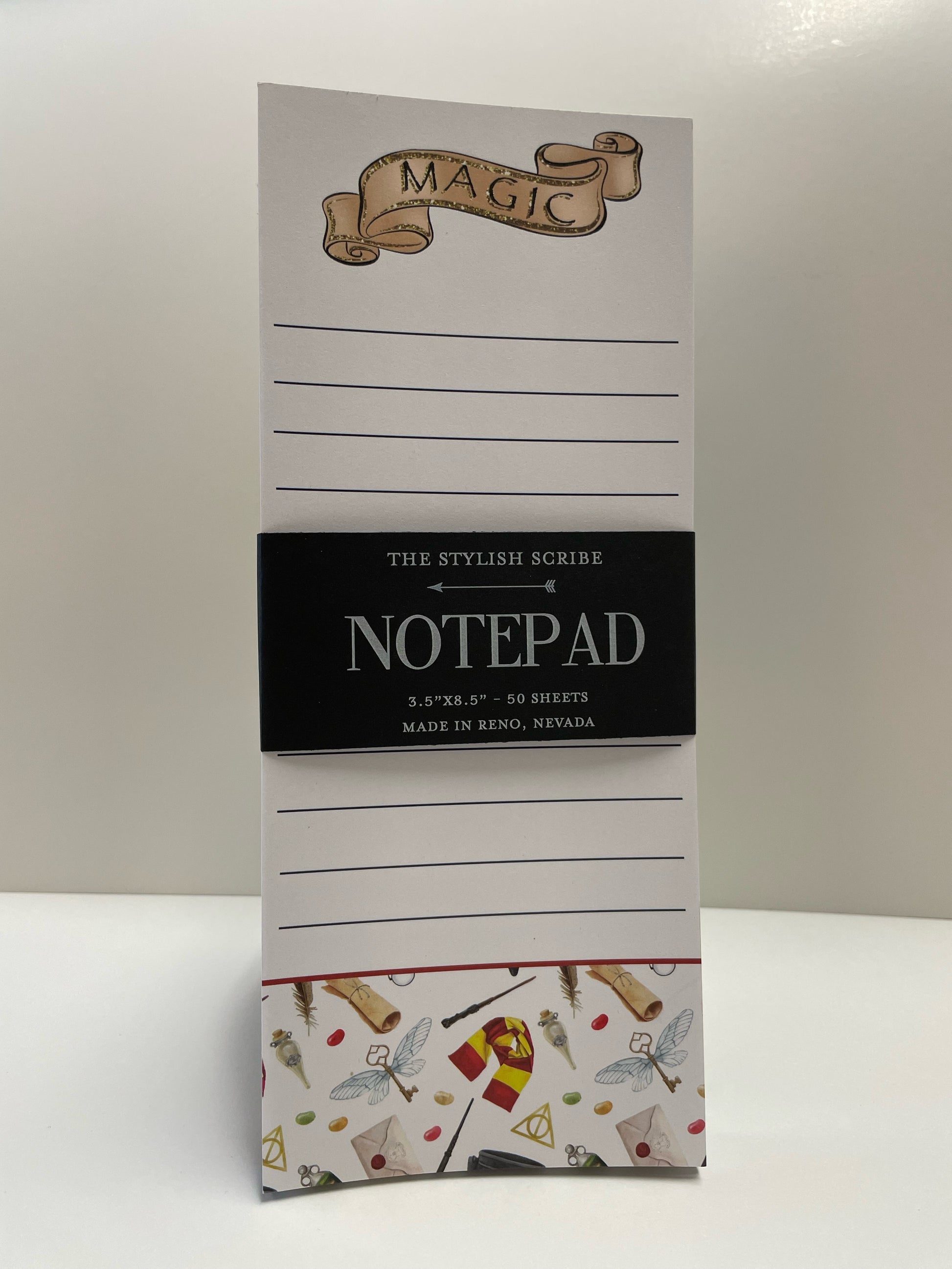 Magic Wizard Notepad – Stylish Scribe Stationery