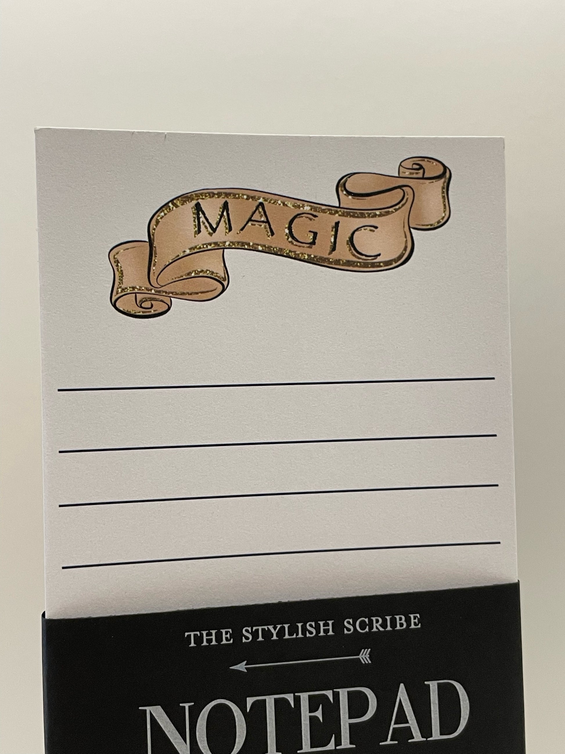 Magic Wizard Notepad – Stylish Scribe Stationery